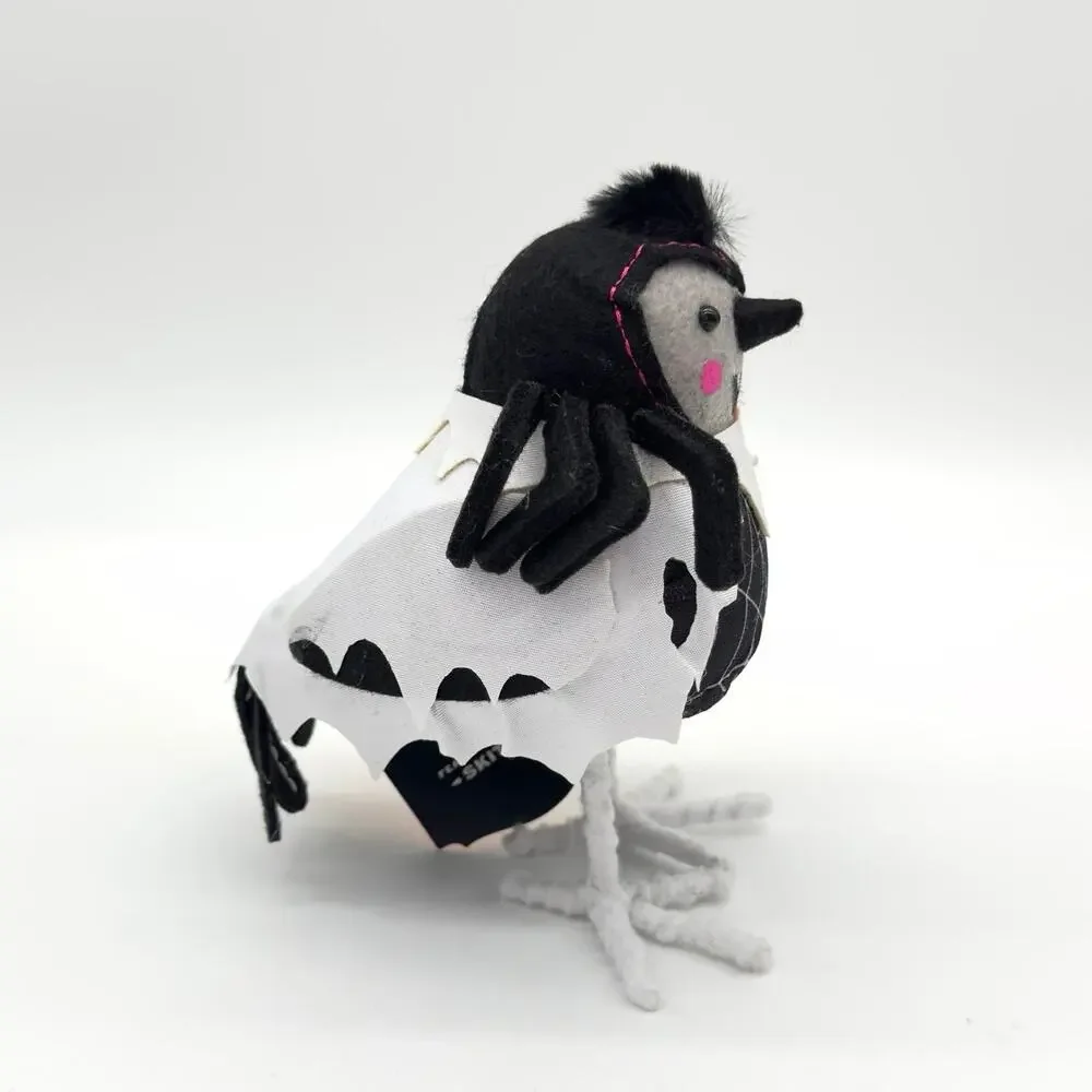 Skitter Spider Target Hyde & Eek Featherly Friends Felt Halloween Bird NEW